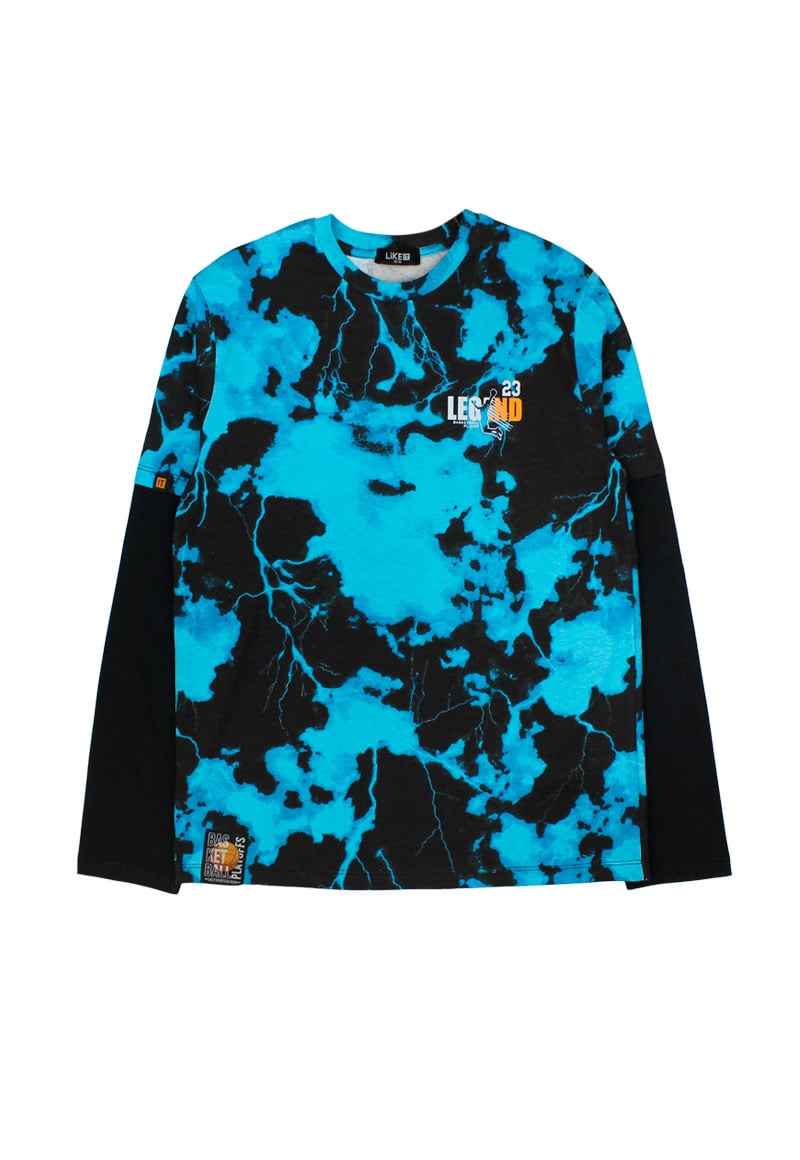 POLERA MOVE NIÑO 2520509 PETRÓLEO - 1