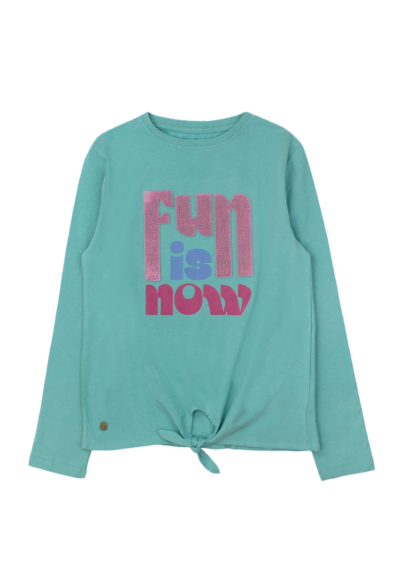 POLERA FORESTA NIÑA 2520365 VERDE - 1