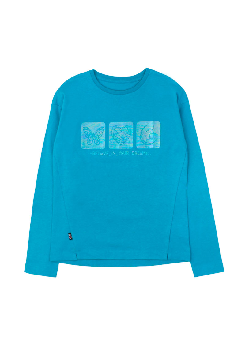 POLERA MOVE NIÑA 2520369 ESMERALDA - 1