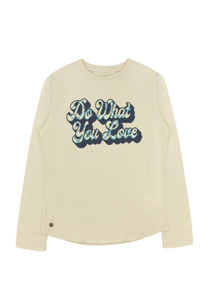 POLERA FORESTA NIÑA 2520364 BEIGE - 1