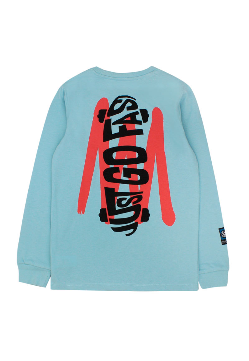 POLERA MOVE NIÑO 2520335 CELESTE - 2