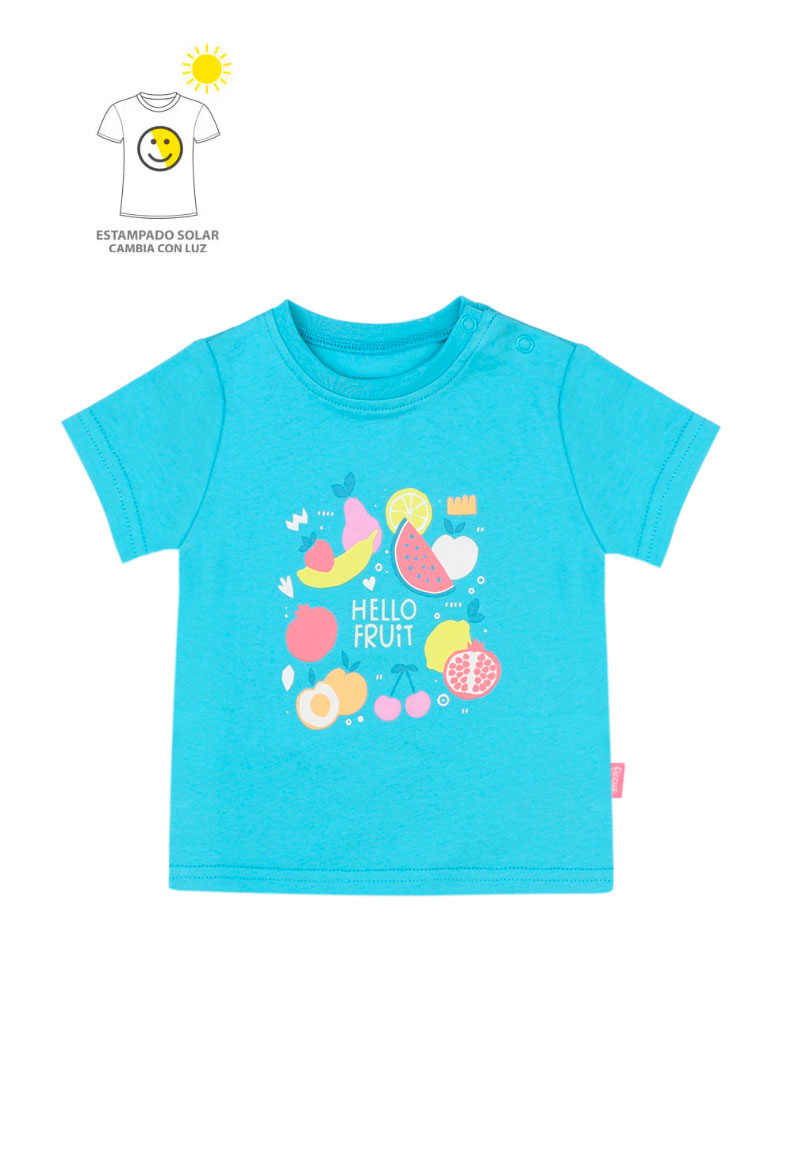 POLERA NIÑA POWER LIGHT 2610791 TURQUESA - 1