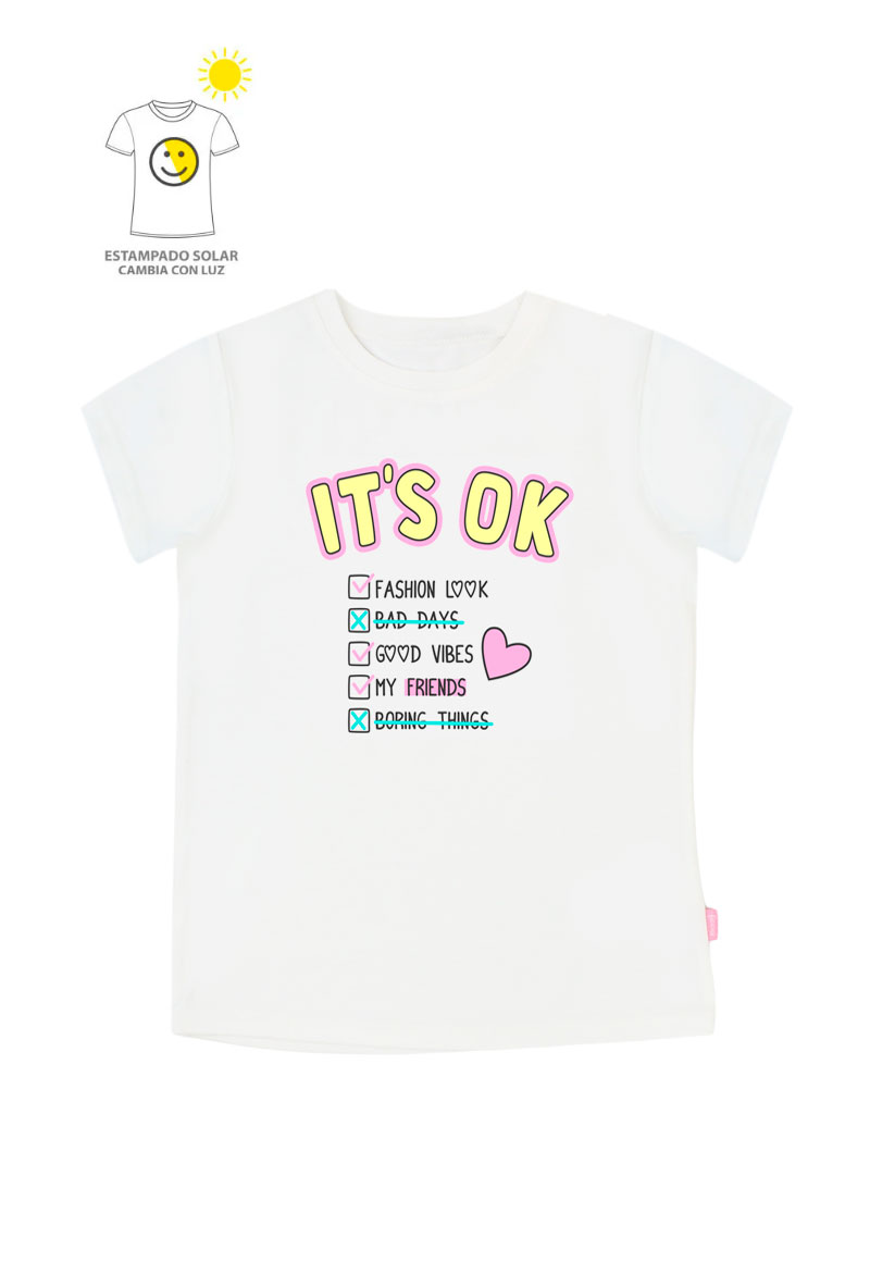 POLERA NIÑA POWER LIGHT 2610795 EN COLOR BLANCO - 2