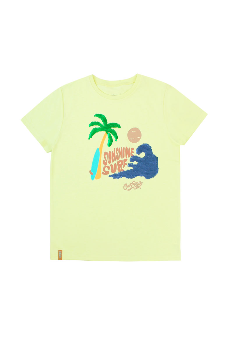 POLERA NIÑO DAY TO DAY 2610759 AMARILLO - 1