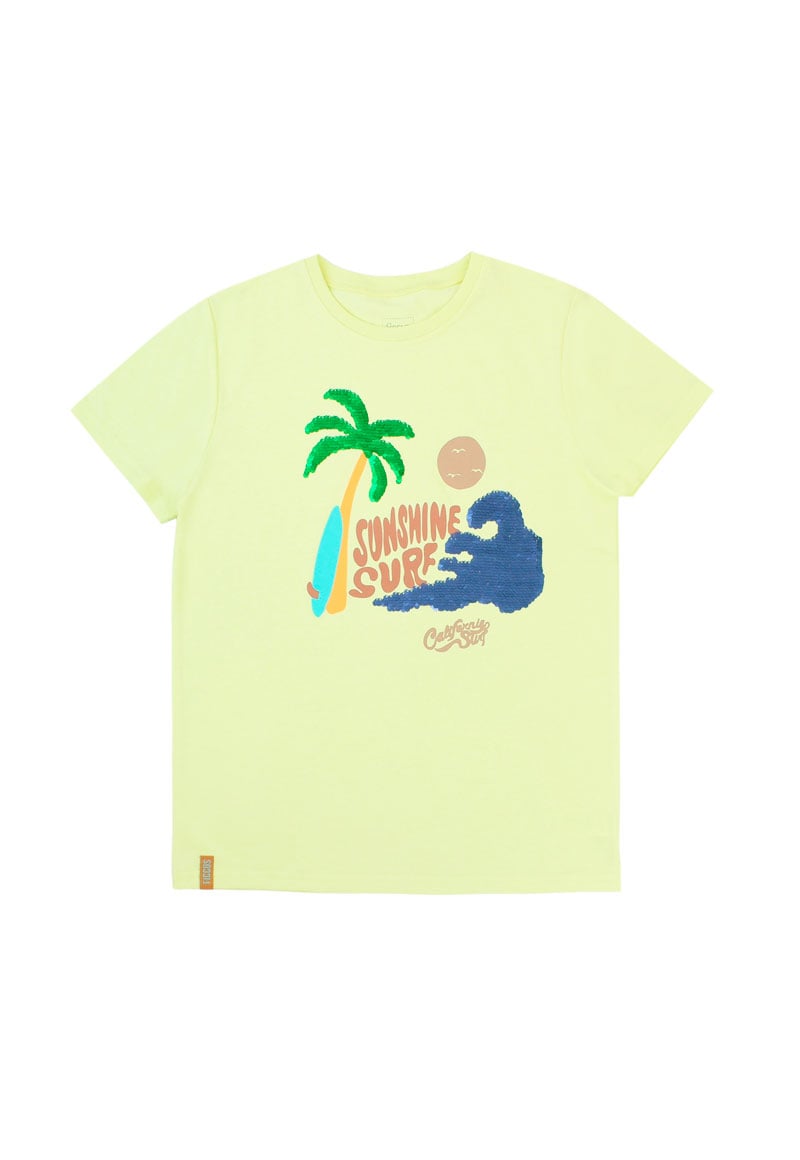 POLERA NIÑO DAY TO DAY 2610759 AMARILLO - 1