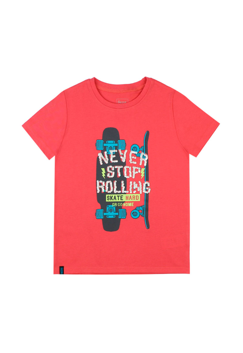 POLERA NIÑO DAY TO DAY 2610724 ROJO - 1