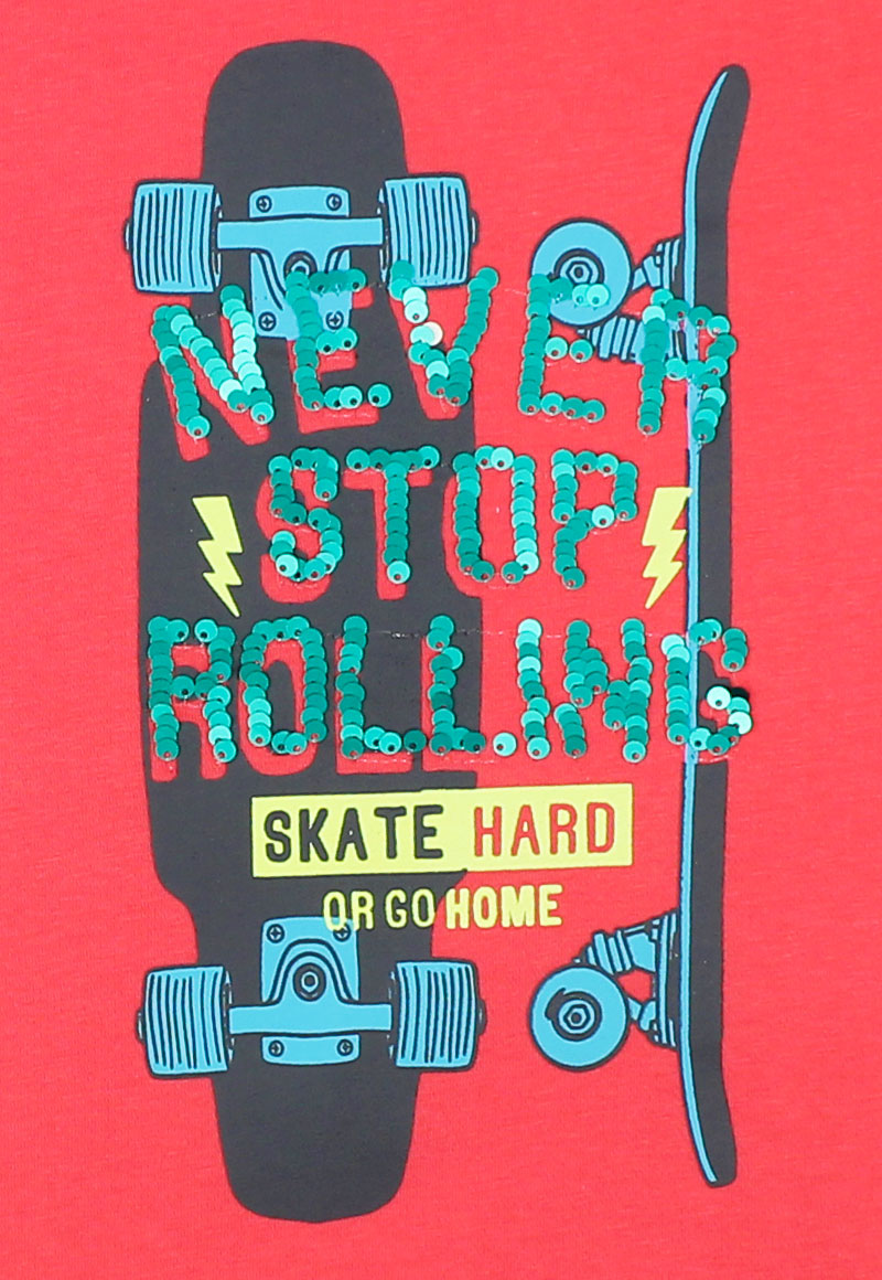 POLERA NIÑO DAY TO DAY 2610724 ROJO - 3