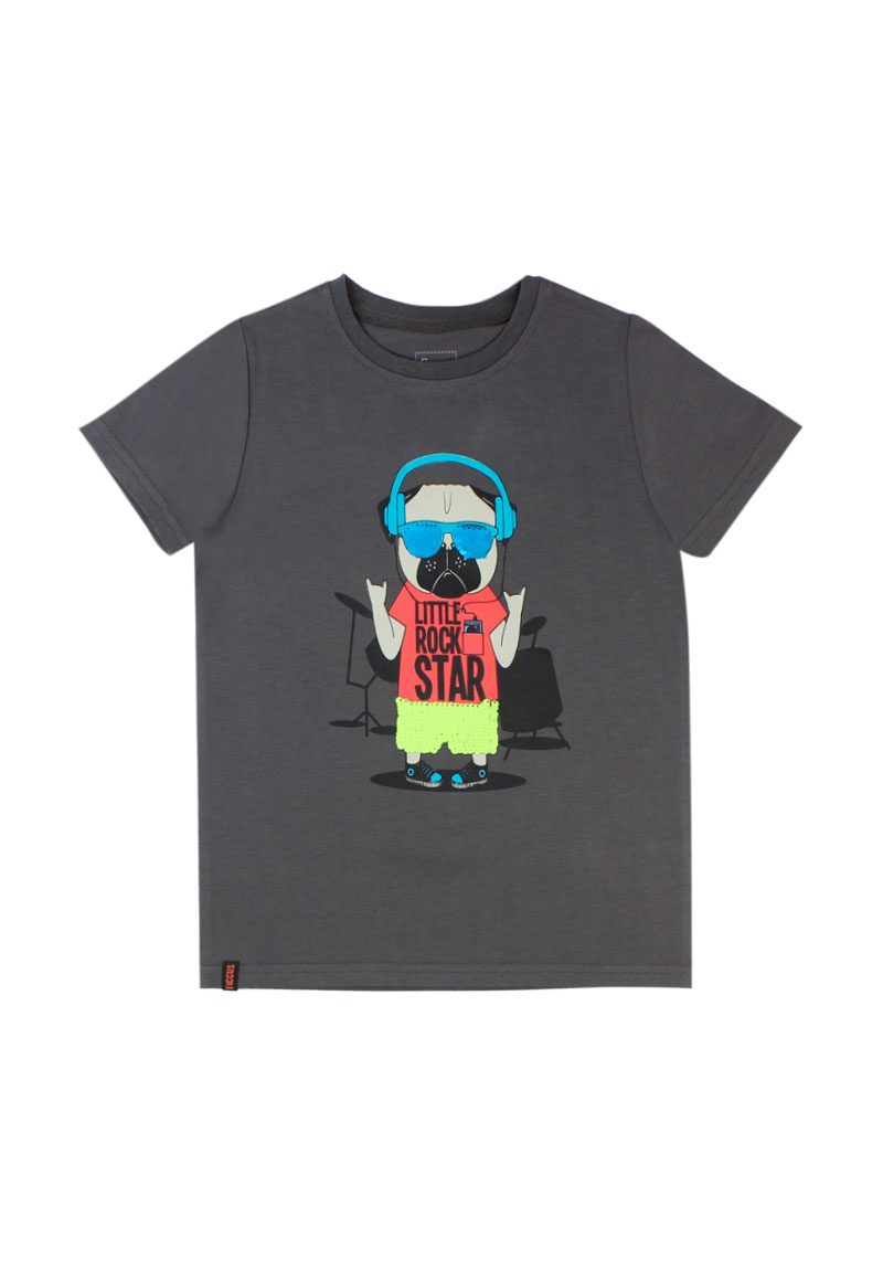 POLERA NIÑO DAY TO DAY 2610724 GRAFITO - 1