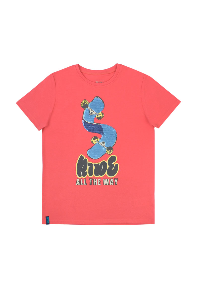 POLERA NIÑO DAY TO DAY 2610759 ROJO - 1