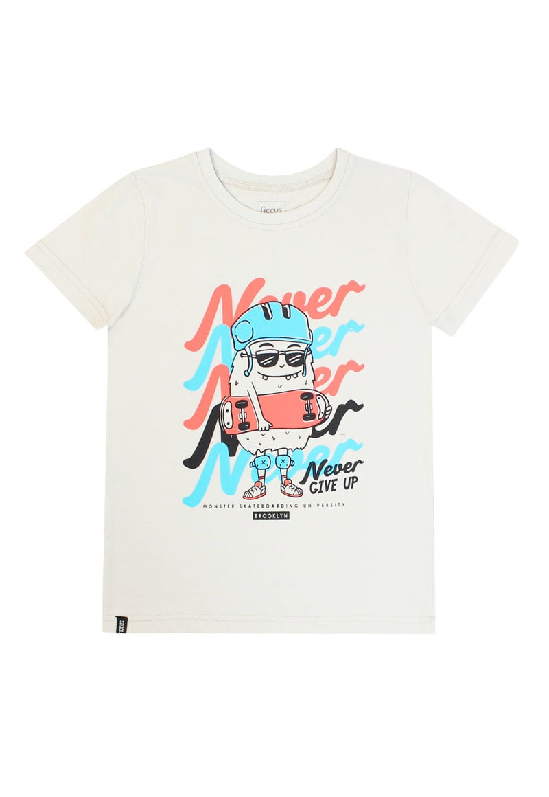 POLERA NIÑO DAY TO DAY 2610723 BEIGE - 1