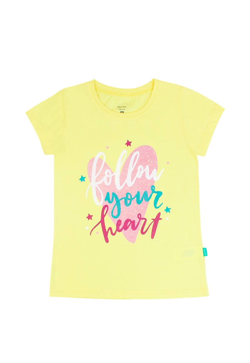 POLERA NIÑA DAY TO DAY 2610770 AMARILLO - 1