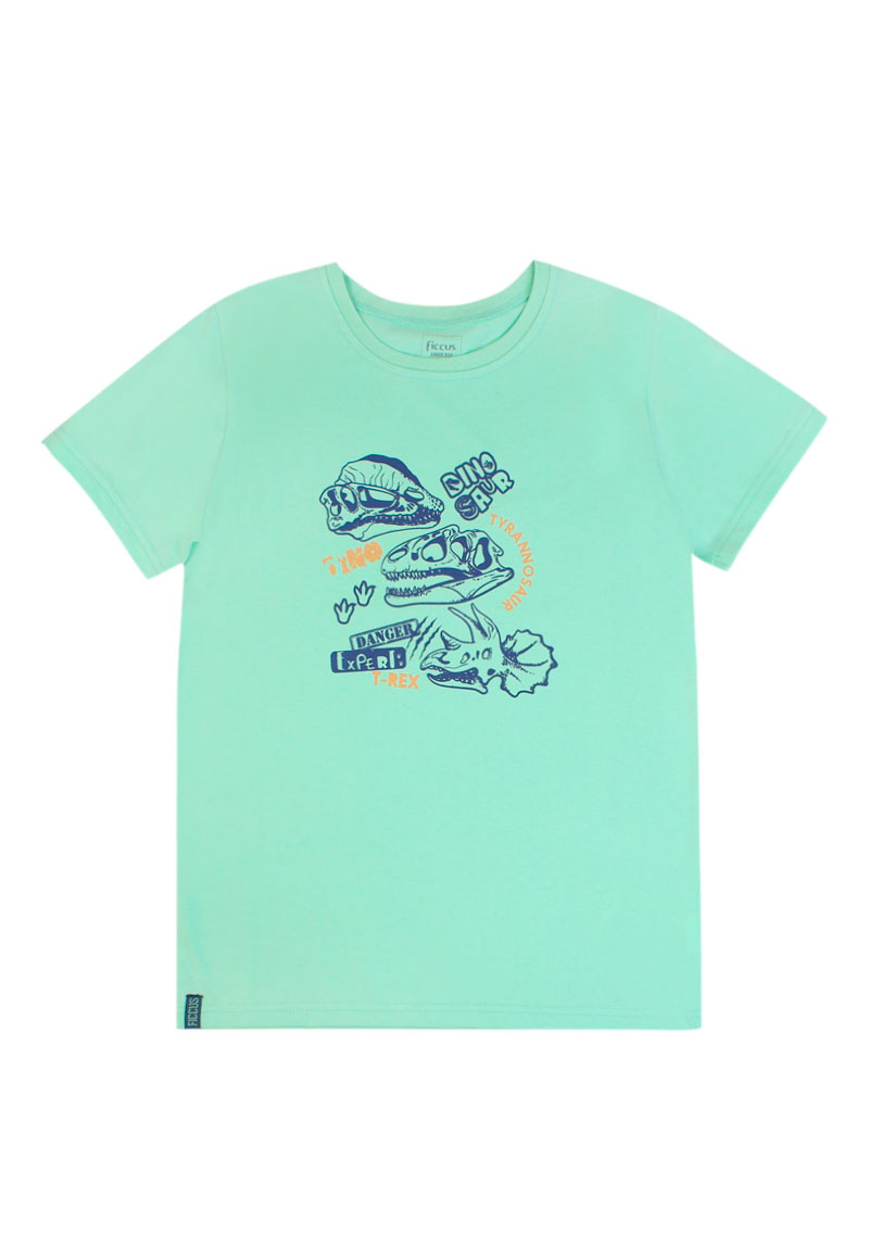 POLERA NIÑO DAY TO DAY 2610758 VERDE CLARO - 1