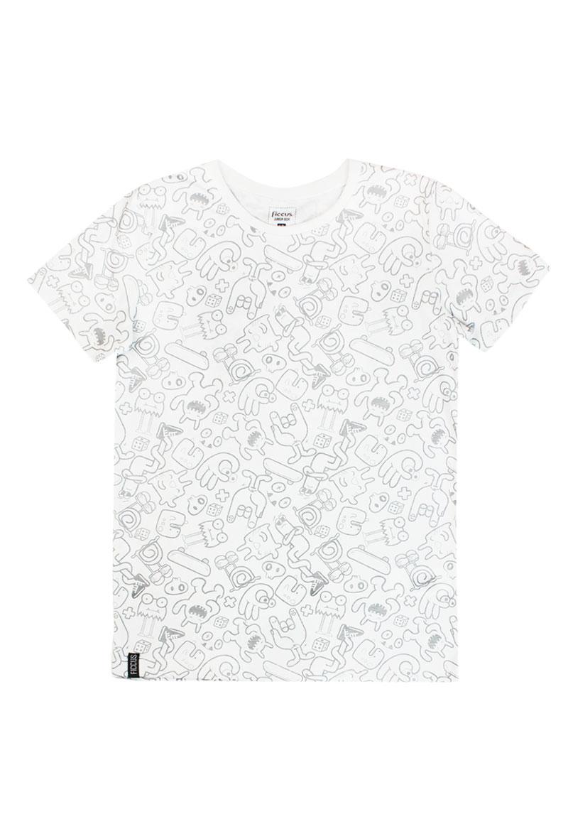 POLERA NIÑO DAY TO DAY 2610761 BLANCO - 1