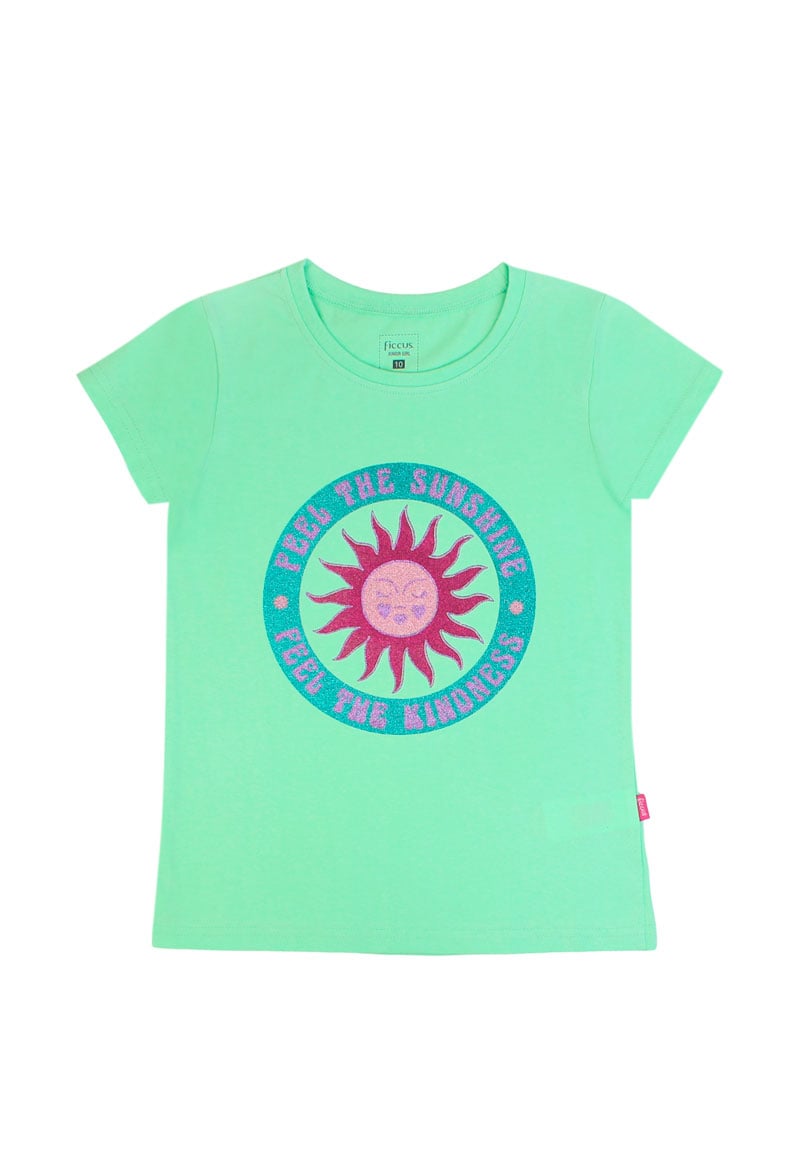 POLERA NIÑA DAY TO DAY 2610770 VERDE - 1