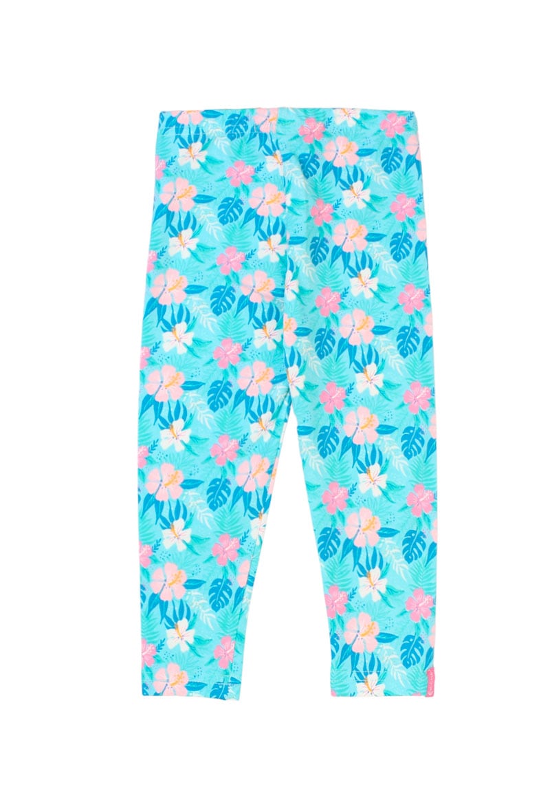 LEGGINS NIÑA DAY TO DAY 2610716 TURQUESA - 2