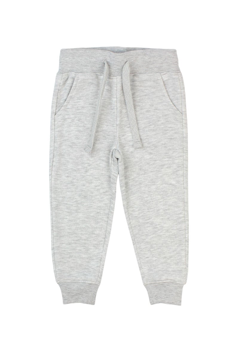 PANTALON BUZO NIÑO DAY TO DAY 2610700 GRIS MELANGE - 1