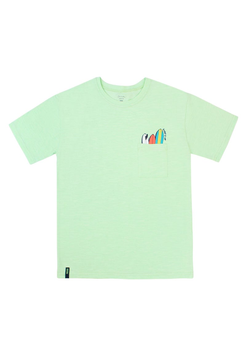 POLERA NIÑO DAY TO DAY 2610796 VERDE LIMON - 1