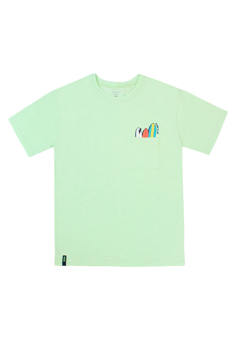 POLERA NIÑO DAY TO DAY 2610796 VERDE LIMON - 1