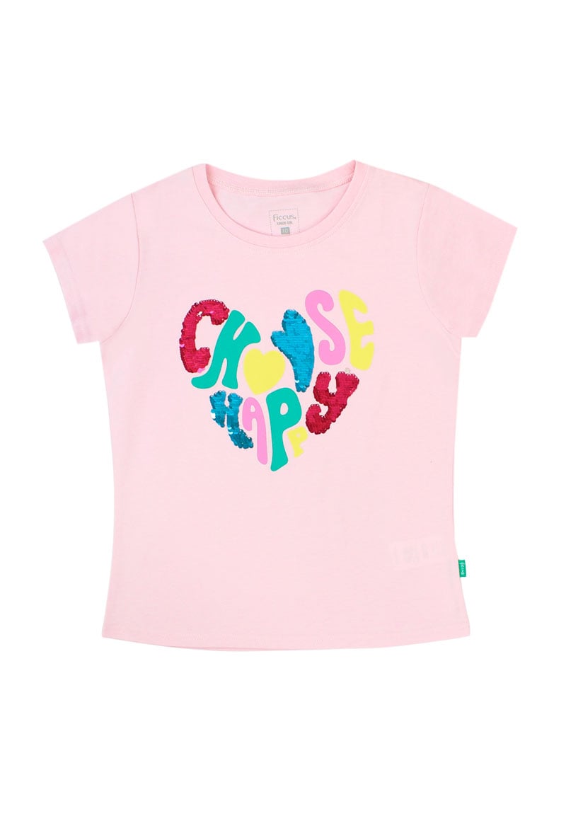 POLERA NIÑA DAY TO DAY 2610771 ROSADO - 1