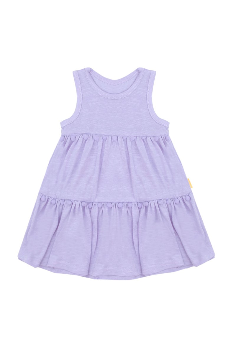 VESTIDO NIÑA DAY TO DAY 2610719 LILA - 1