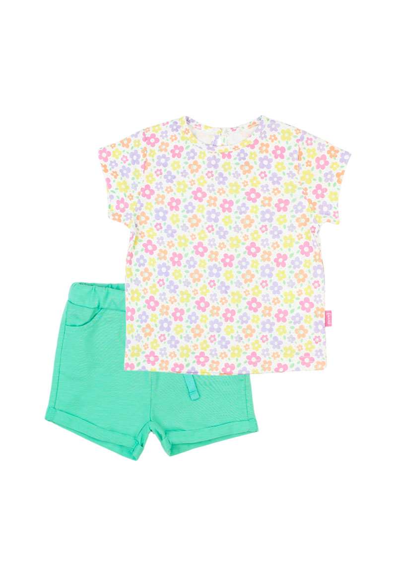 CONJUNTO NIÑA DAY TO DAY 2610721 BLANCO - 1