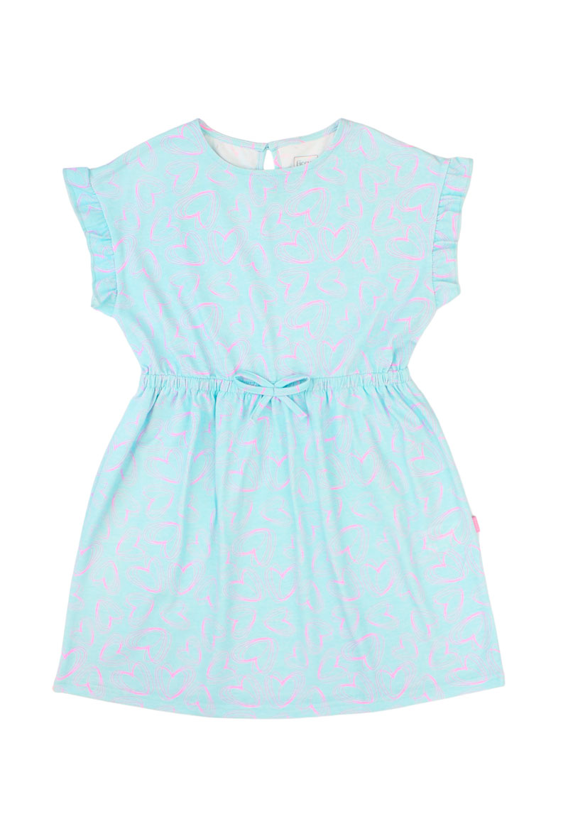 VESTIDO NIÑA DAY TO DAY 2610784 TURQUESA - 1