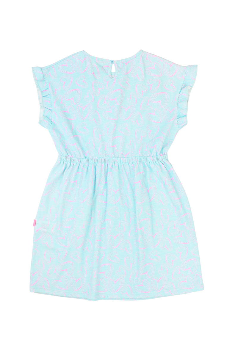VESTIDO NIÑA DAY TO DAY 2610784 TURQUESA - 2