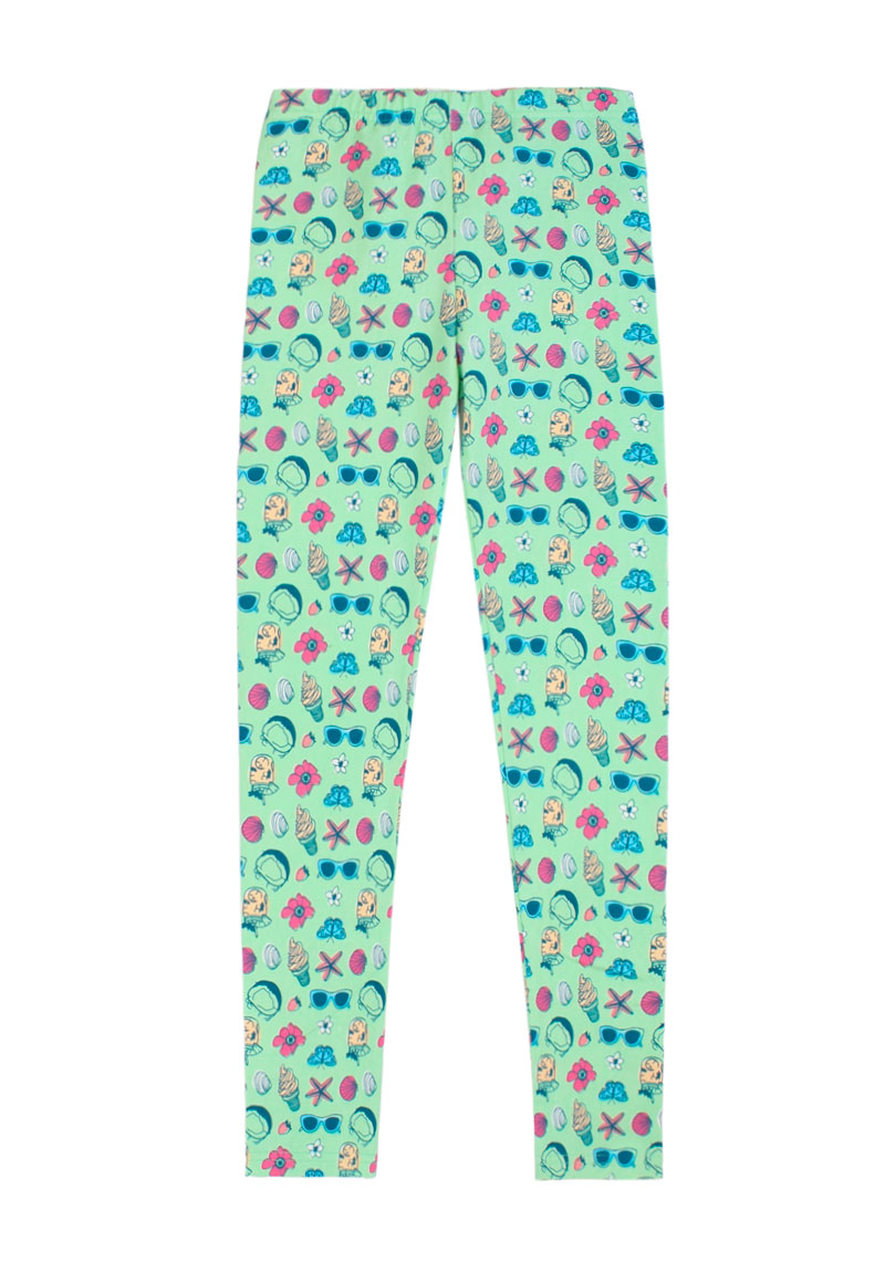LEGGINS NIÑA DAY TO DAY 2610782 VERDE - 2