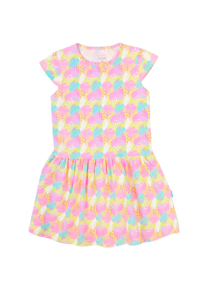 VESTIDO NIÑA DAY TO DAY 2610753 AMARILLO - 1
