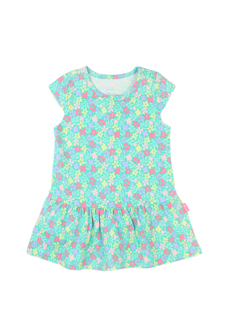 VESTIDO NIÑA DAY TO DAY 2610720 VERDE - 1