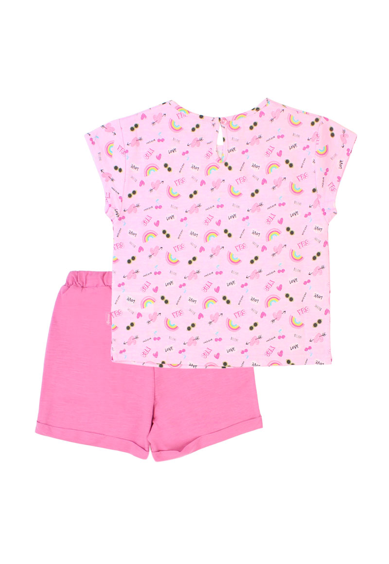 CONJUNTO NIÑA DAY TO DAY 2610756 ROSADO - 2