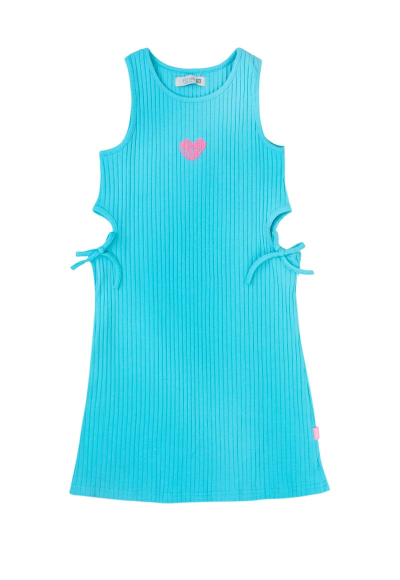 VESTIDO NIÑA DAY TO DAY 2610786 TURQUESA - 1