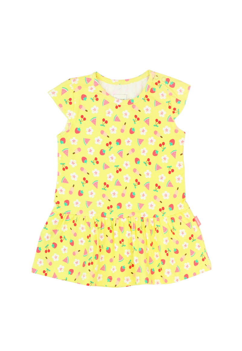 VESTIDO NIÑA DAY TO DAY 2610720 AMARILLO - 1