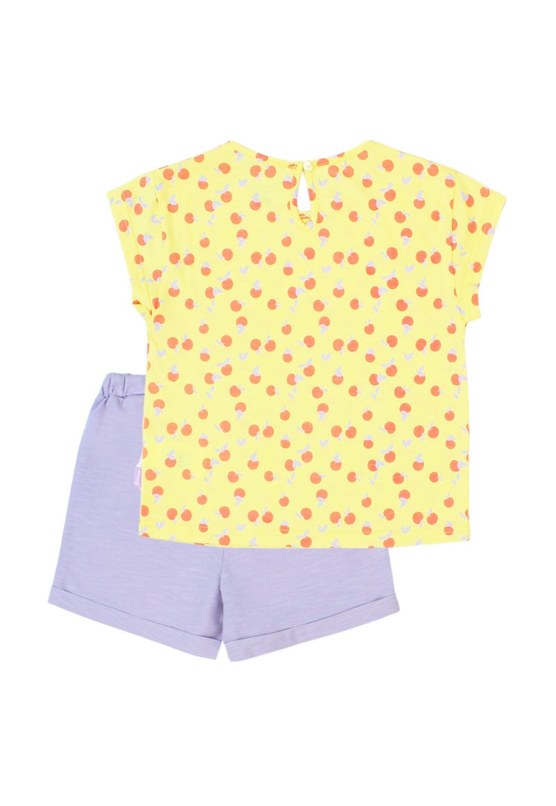 CONJUNTO NIÑA DAY TO DAY 2610756 AMARILLO - 2