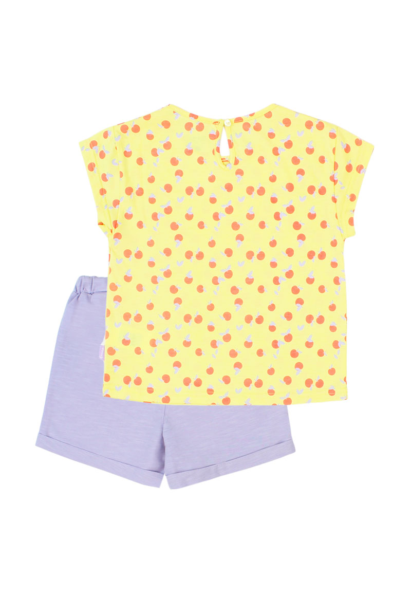 CONJUNTO NIÑA DAY TO DAY 2610756 AMARILLO - 2