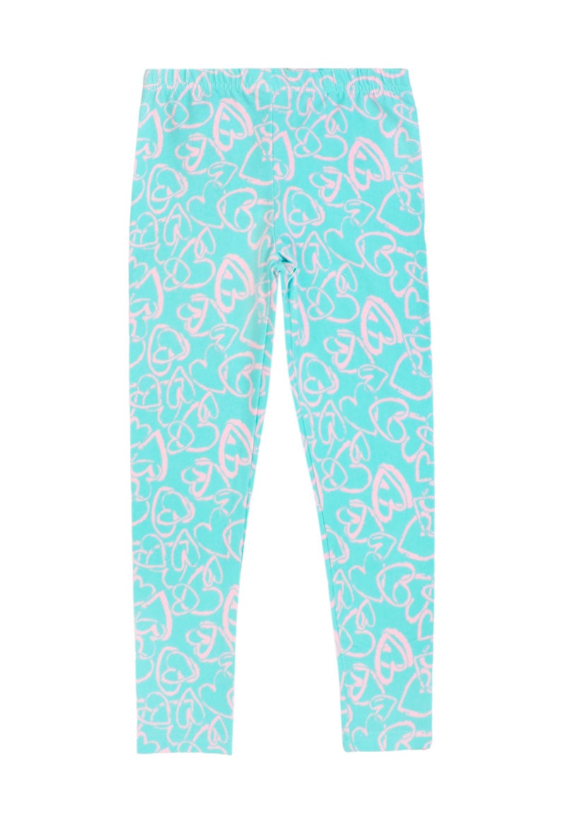LEGGINS NIÑA DAY TO DAY 2610750 TURQUESA - 2