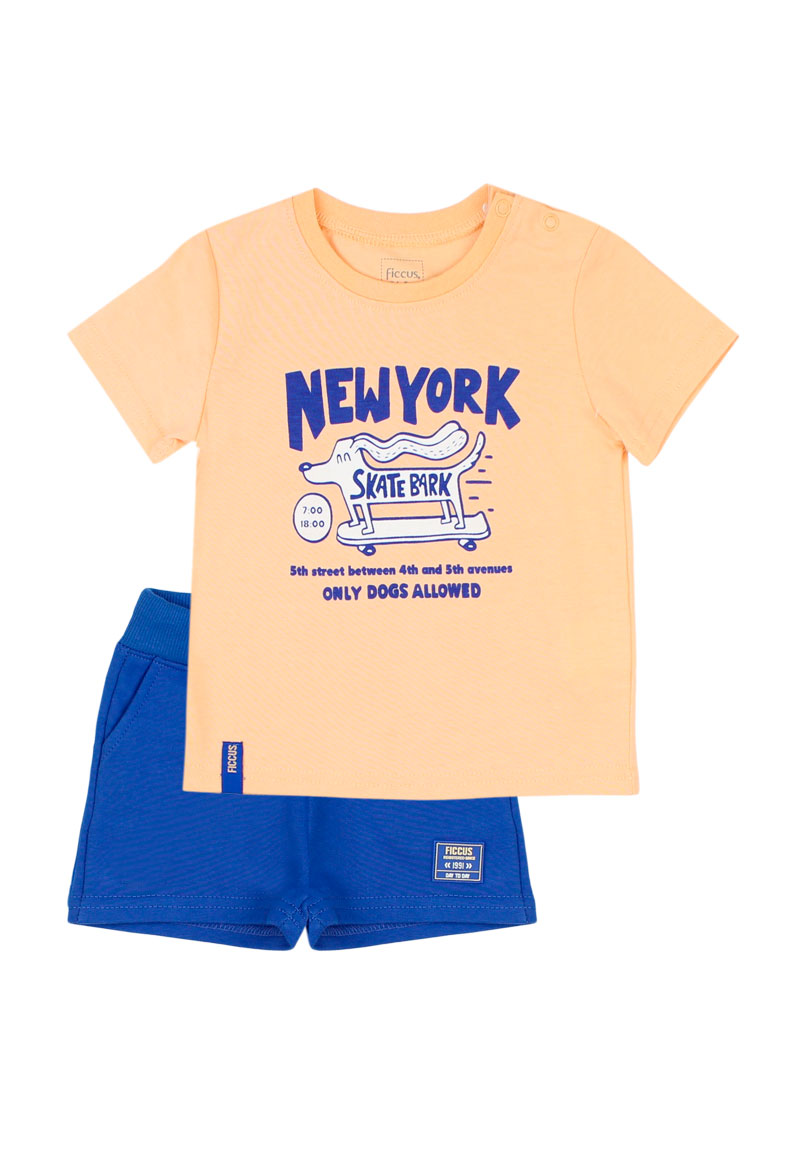 CONJUNTO NIÑO DAY TO DAY 2610703 NARANJO CLARO - 1