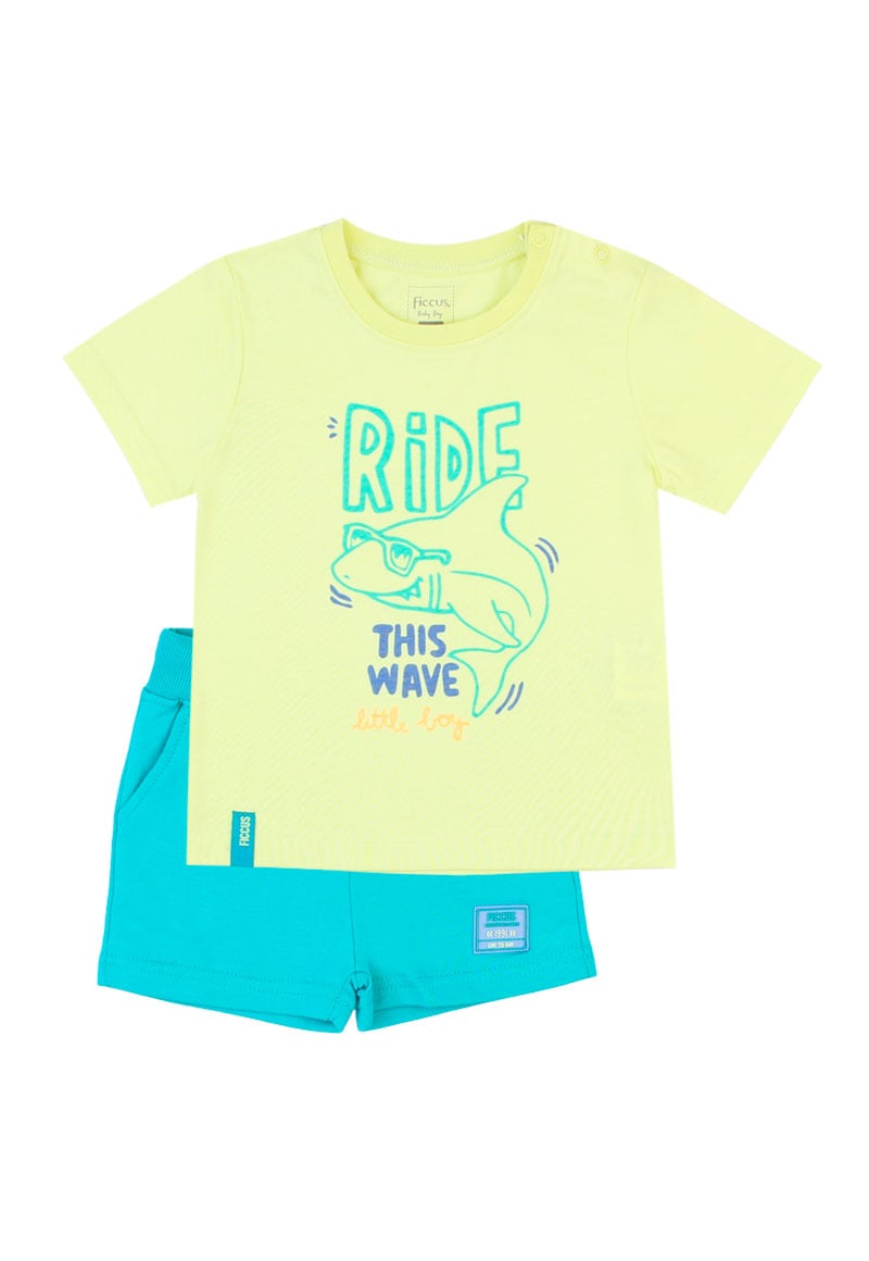 CONJUNTO NIÑO DAY TO DAY 2610703 AMARILLO - 1