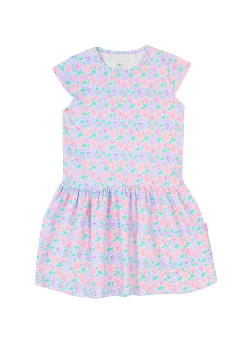 VESTIDO NIÑA DAY TO DAY 2610753 LILA CLARO - 1