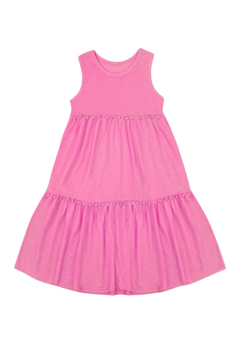 VESTIDO NIÑA DAY TO DAY 2610752 ROSADO - 1