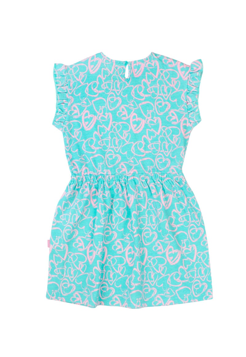 VESTIDO NIÑA DAY TO DAY 2610751 TURQUESA - 2