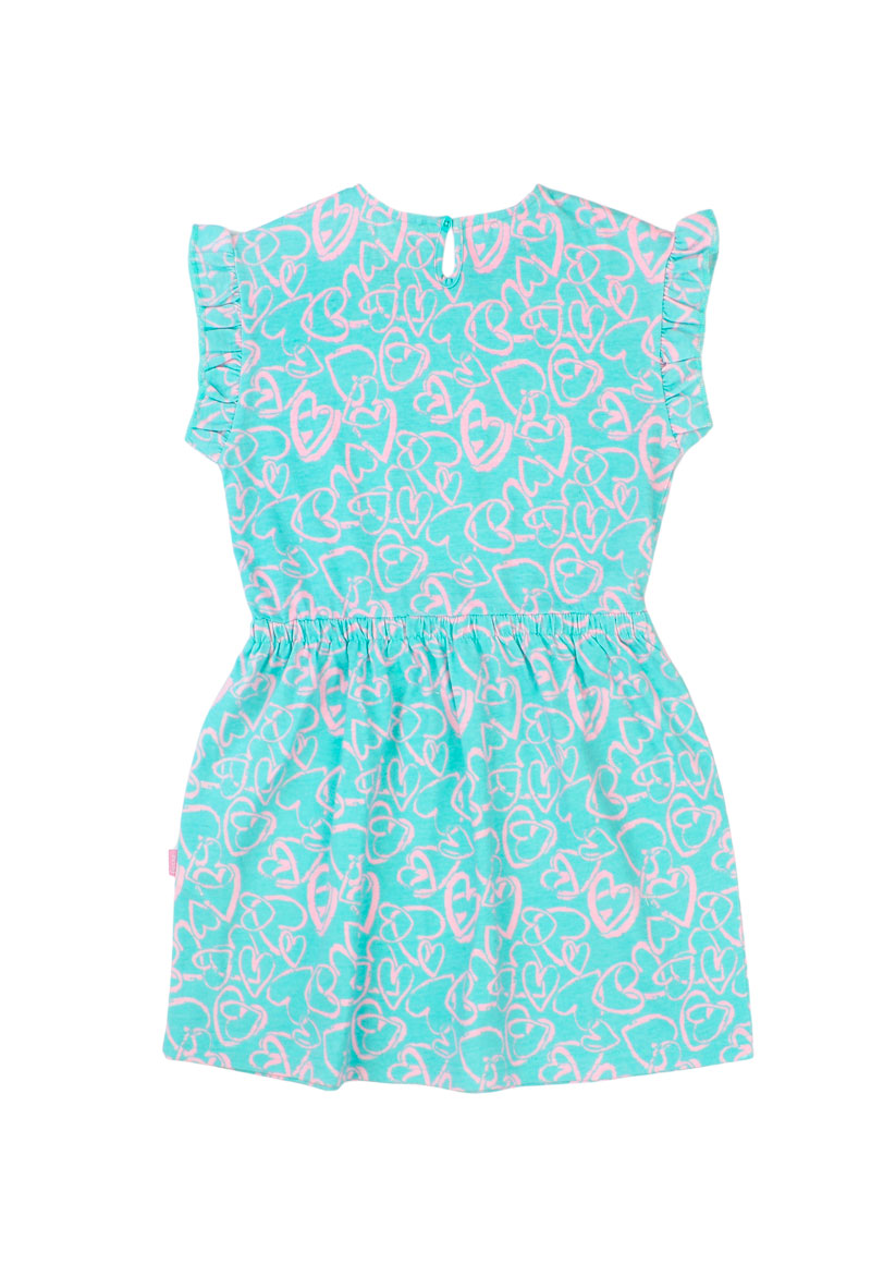 VESTIDO NIÑA DAY TO DAY 2610751 TURQUESA - 2