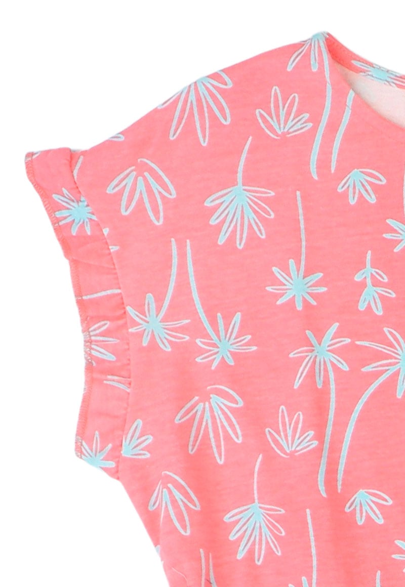 VESTIDO NIÑA DAY TO DAY 2610784 CORAL - 3