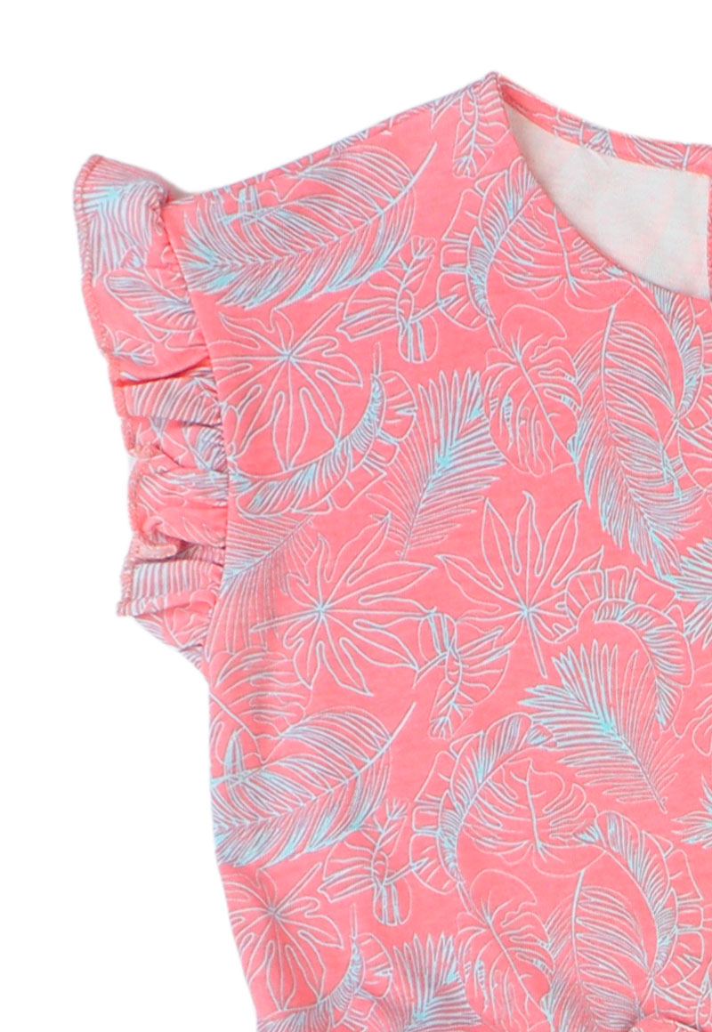 VESTIDO NIÑA DAY TO DAY 2610751 CORAL - 3