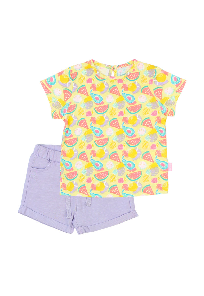CONJUNTO NIÑA DAY TO DAY 2610721 AMARILLO - 1