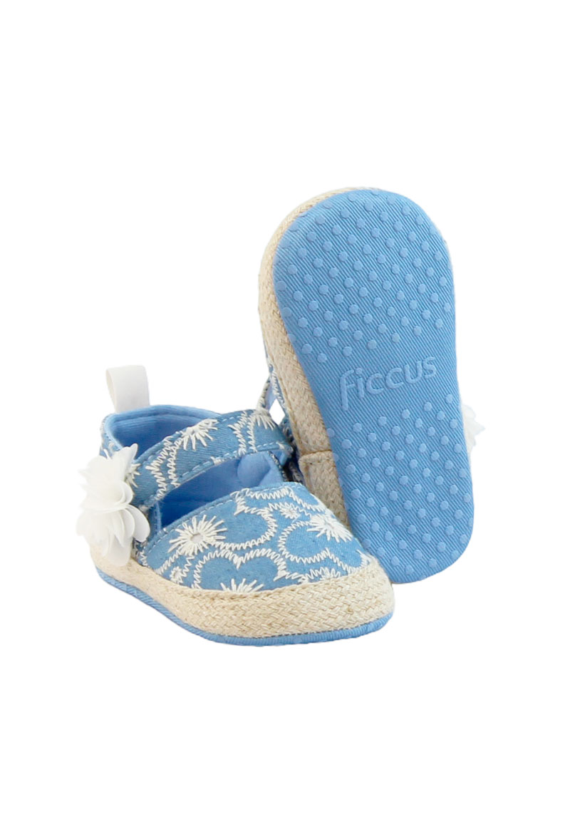 ZAPATO NIÑA NEW BORN 2610816 CELESTE - 3