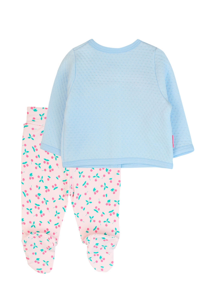 CONJUNTO NIÑA SPIRIT 2610130 CORAL/BLANCO - 2