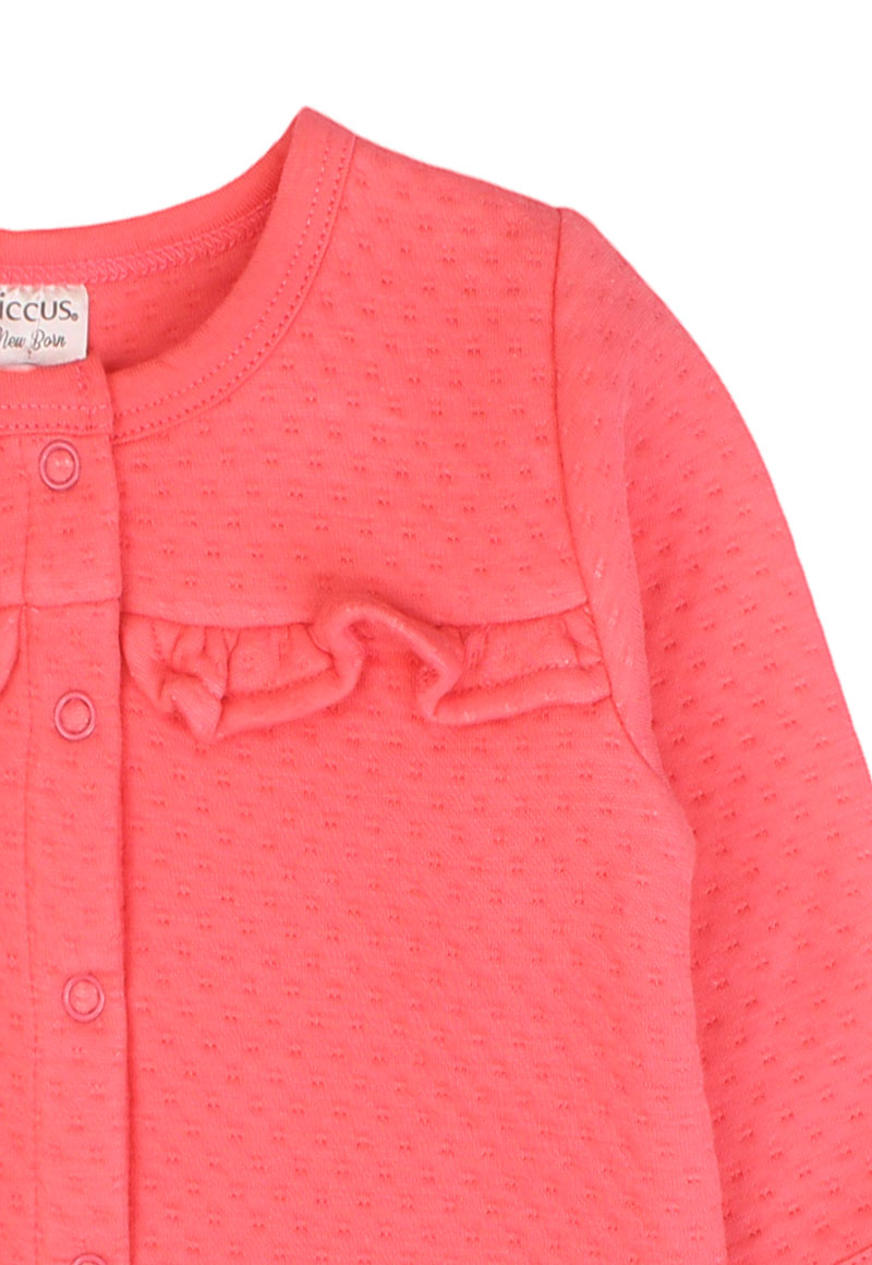 CONJUNTO NIÑA SPIRIT 2610130 CORAL/BLANCO - 3