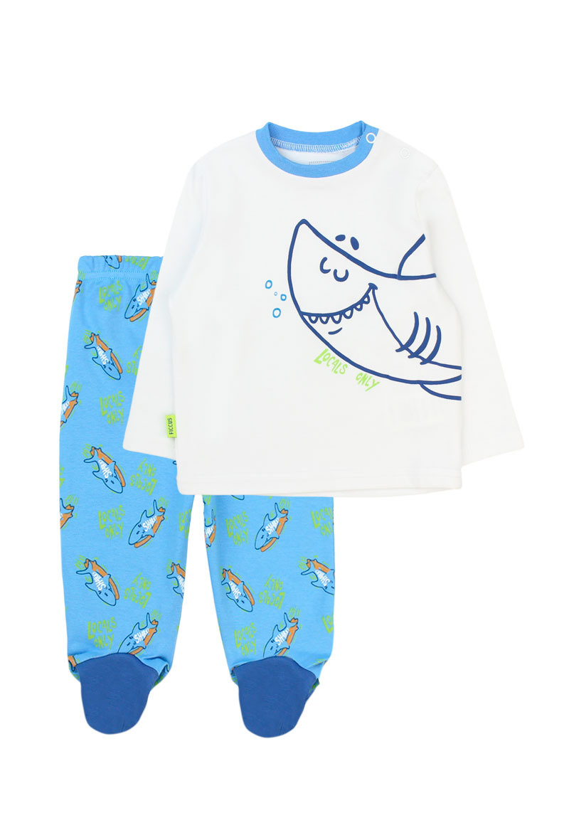 PIJAMA NIÑO MUST HAVE 2610175 BLANCO - 1