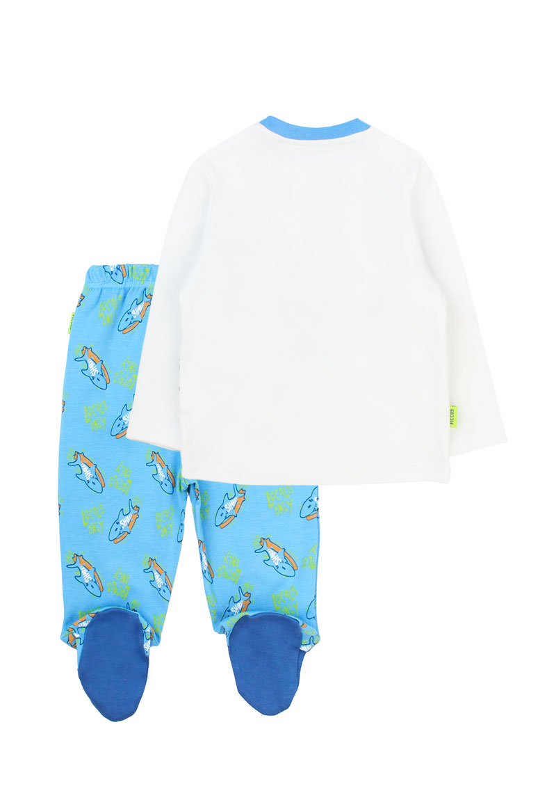 PIJAMA NIÑO MUST HAVE 2610175 BLANCO - 2